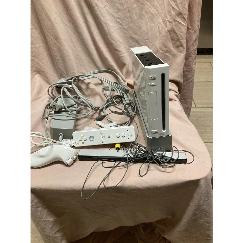 Nintendo Wii With One Controller and Nunchuck